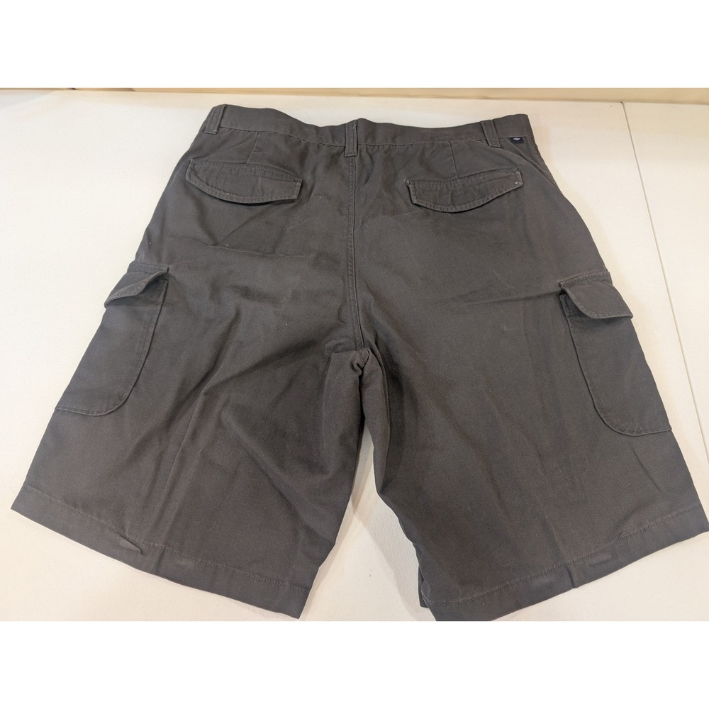 Dockers Mens Cargo Shorts Size 38 Gray Cotton Casual Outdoor Relaxed Fit - Picture 2 of 6